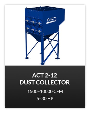 ACT 2-12 Cartridge Dust Collector