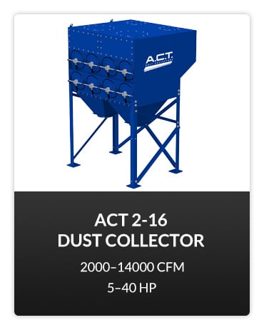ACT 2-16 Cartridge Dust Collector