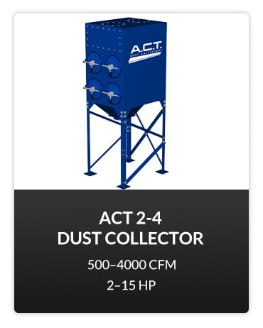 ACT 2-4 Cartridge Dust Collector