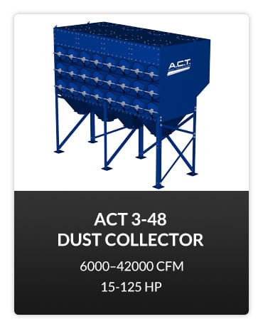 ACT 3-48 Cartridge Dust Collector