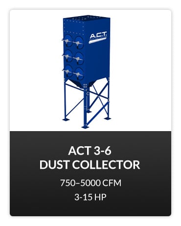ACT 3-6 Cartridge Dust Collector