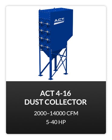 ACT 4-16 Cartridge Dust Collector