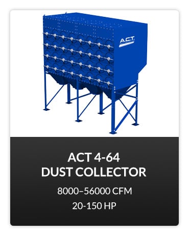 ACT 4-64 Cartridge Dust Collector
