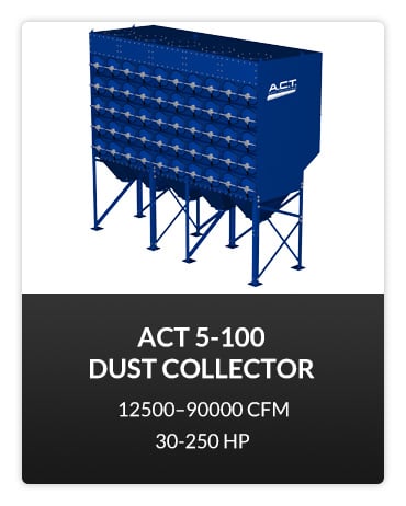 ACT 5-100 Cartridge Dust Collector