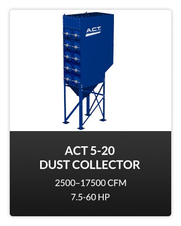 ACT 5-20 Cartridge Dust Collector