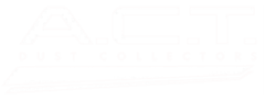 ACT Dust Collectors Logo Solid White 2020-2