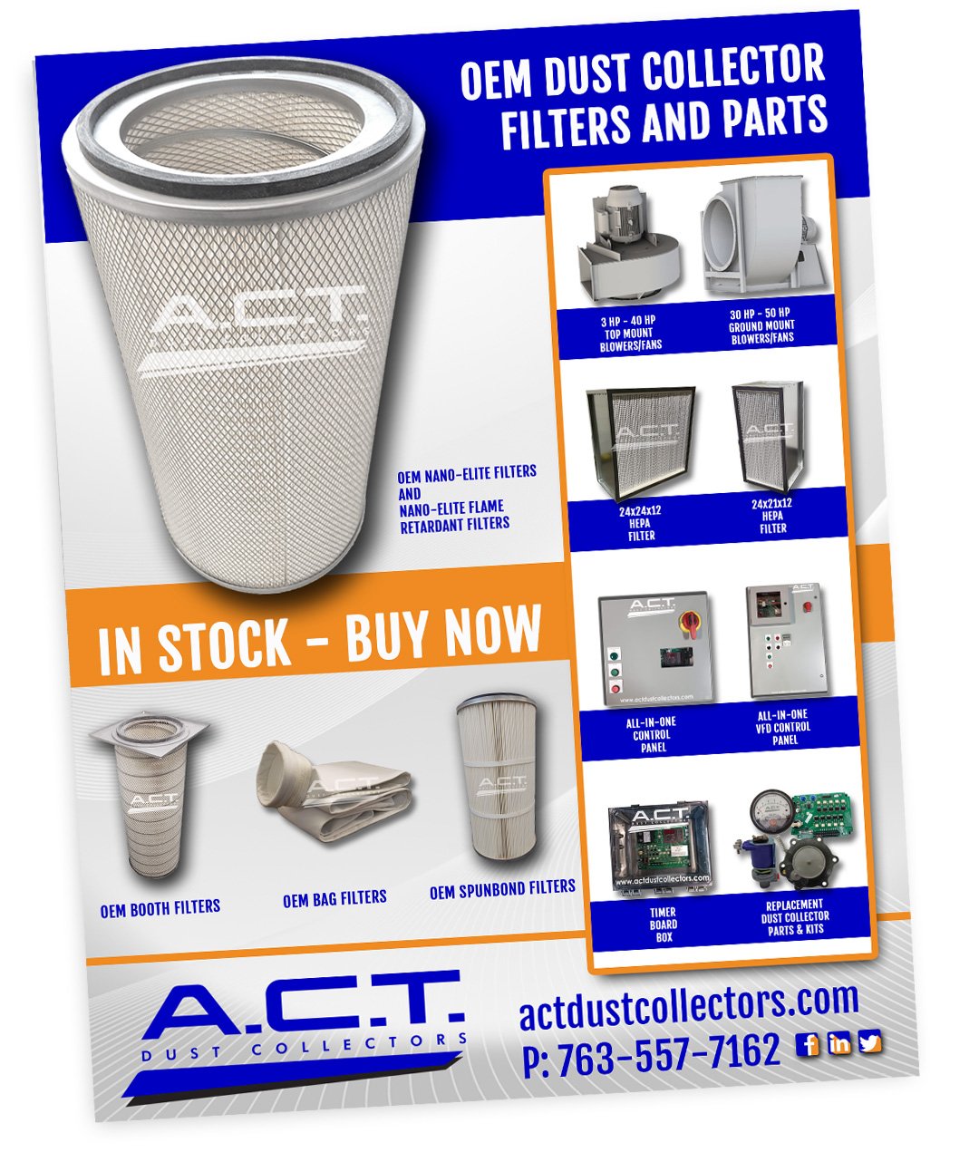 ACT Filters and Parts Line Card Thumbnail