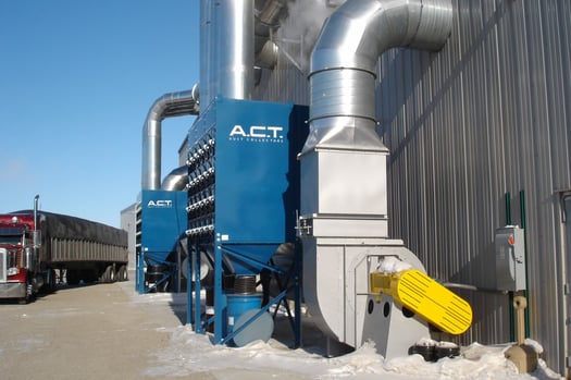 Dust Collector with Solenoid Heater