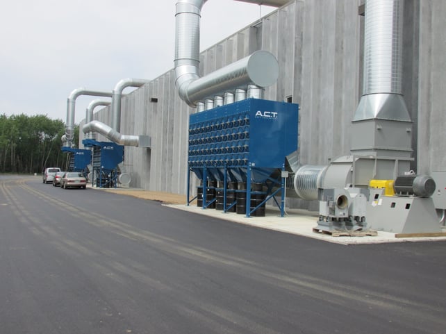 Clean Air and Reduced Energy Costs for Blasting/Welding Application