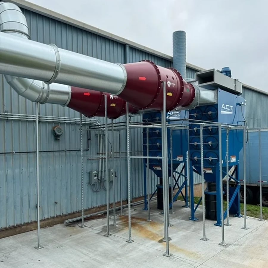 Case Study Metal Dust Collector