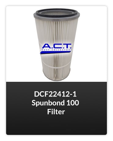 DCF22412-1 Spunbond 100 Filter FILTER Button