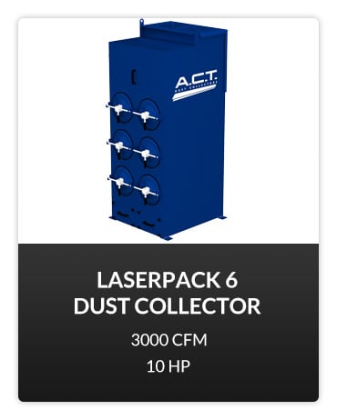LaserPack 6 Dust Collector