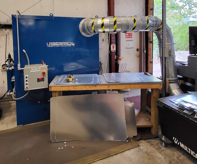 How a Tough Dust Collection System Improves the Laser Cutting Process