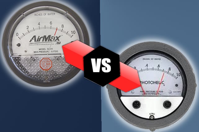 Magnehelic Gauge vs Photohelic Gauge for Industrial Applications