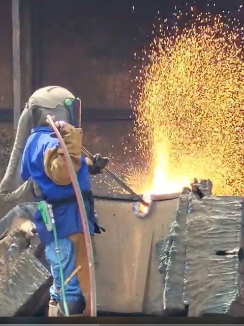 Torch Cutting 1 Man