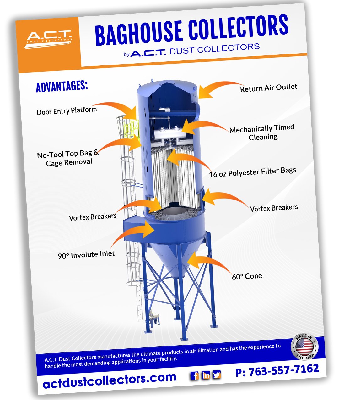 Unit Advantages Baghouse Collectors Thumbnail ARB