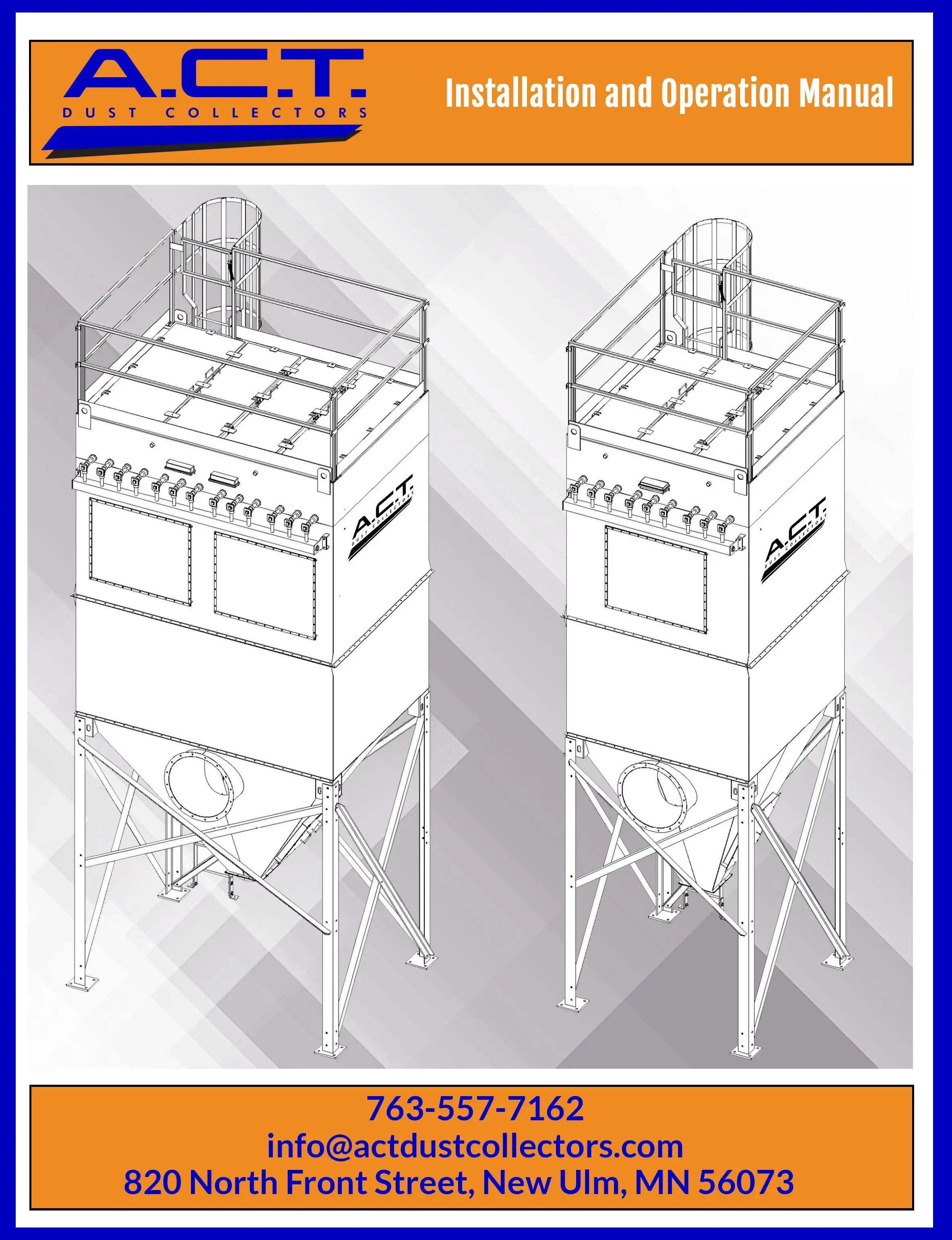 ACT Baghouse Manual Cover-1