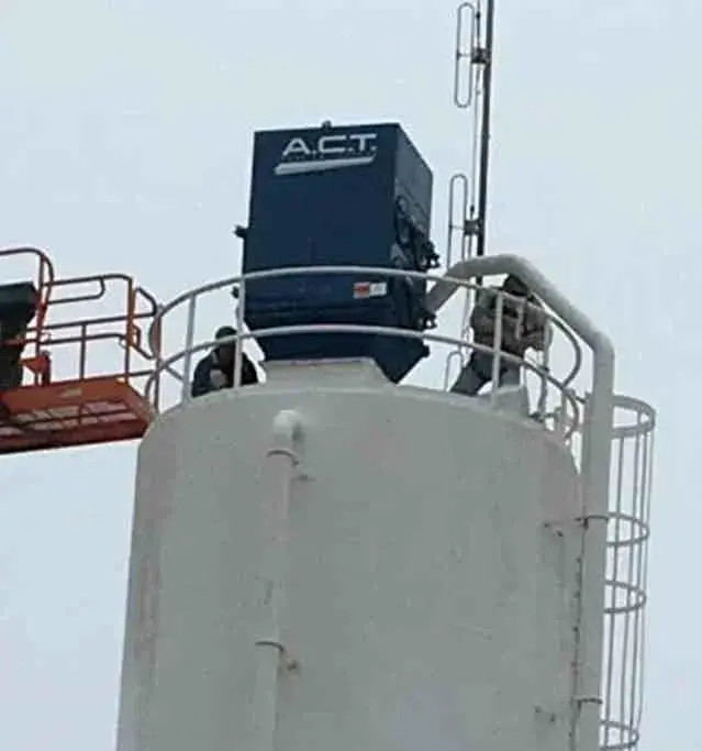 Bin Vent Collector Install